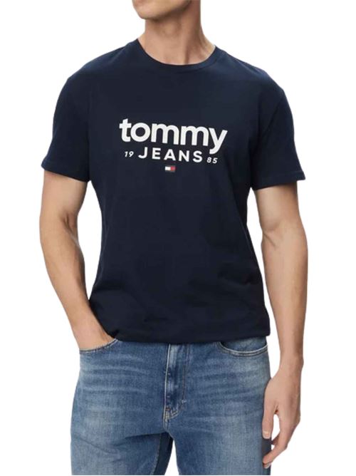 T-shirt slim fit con stampa Tommy Jeans | DM0DM23376C1G